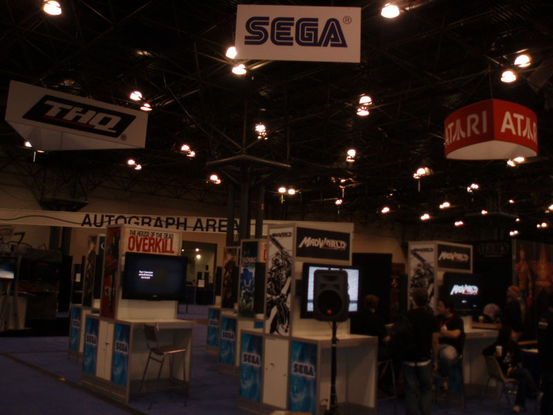 Illustration for article titled A Look At The Gaming Booths From Comic-Con